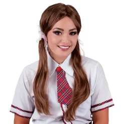 New ESPA NV Skolepige Brun Paryk