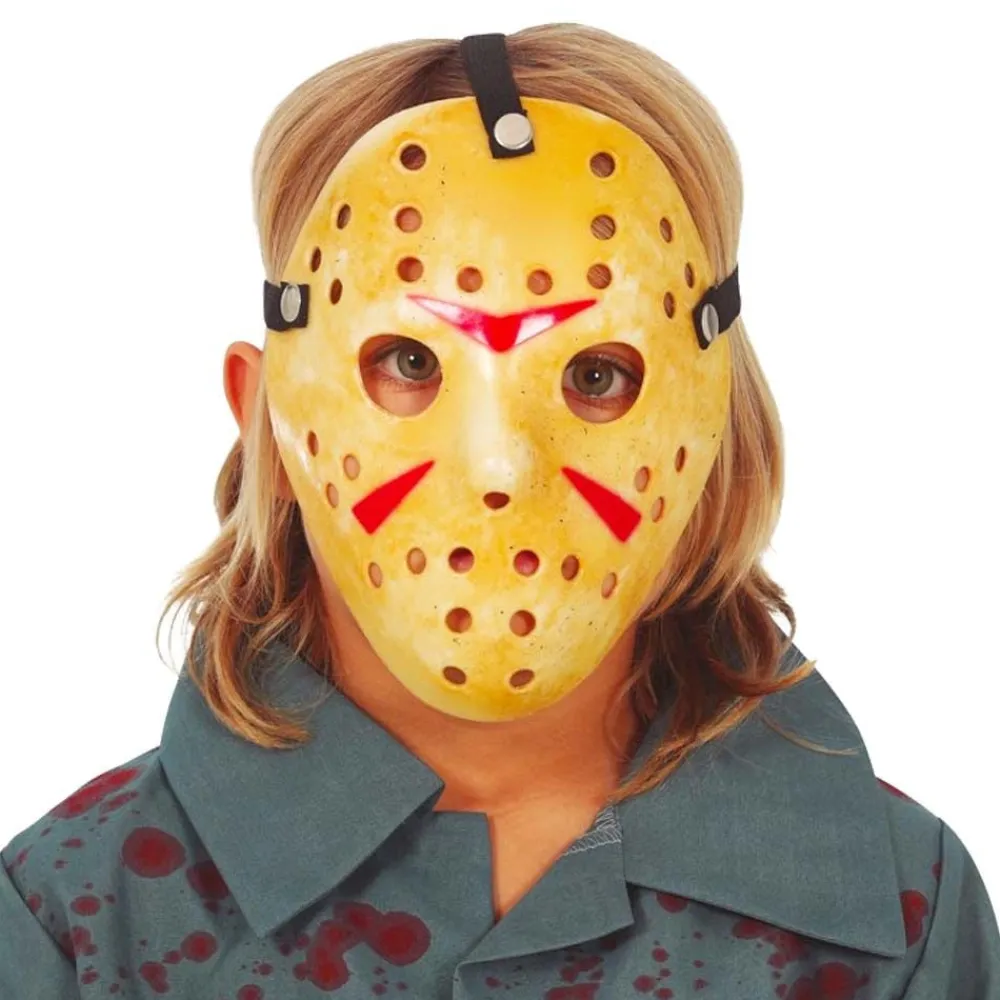 Fiestas Guirca, S.L Skræmmende Hockeymaske til Børn - Merchandise|Masker