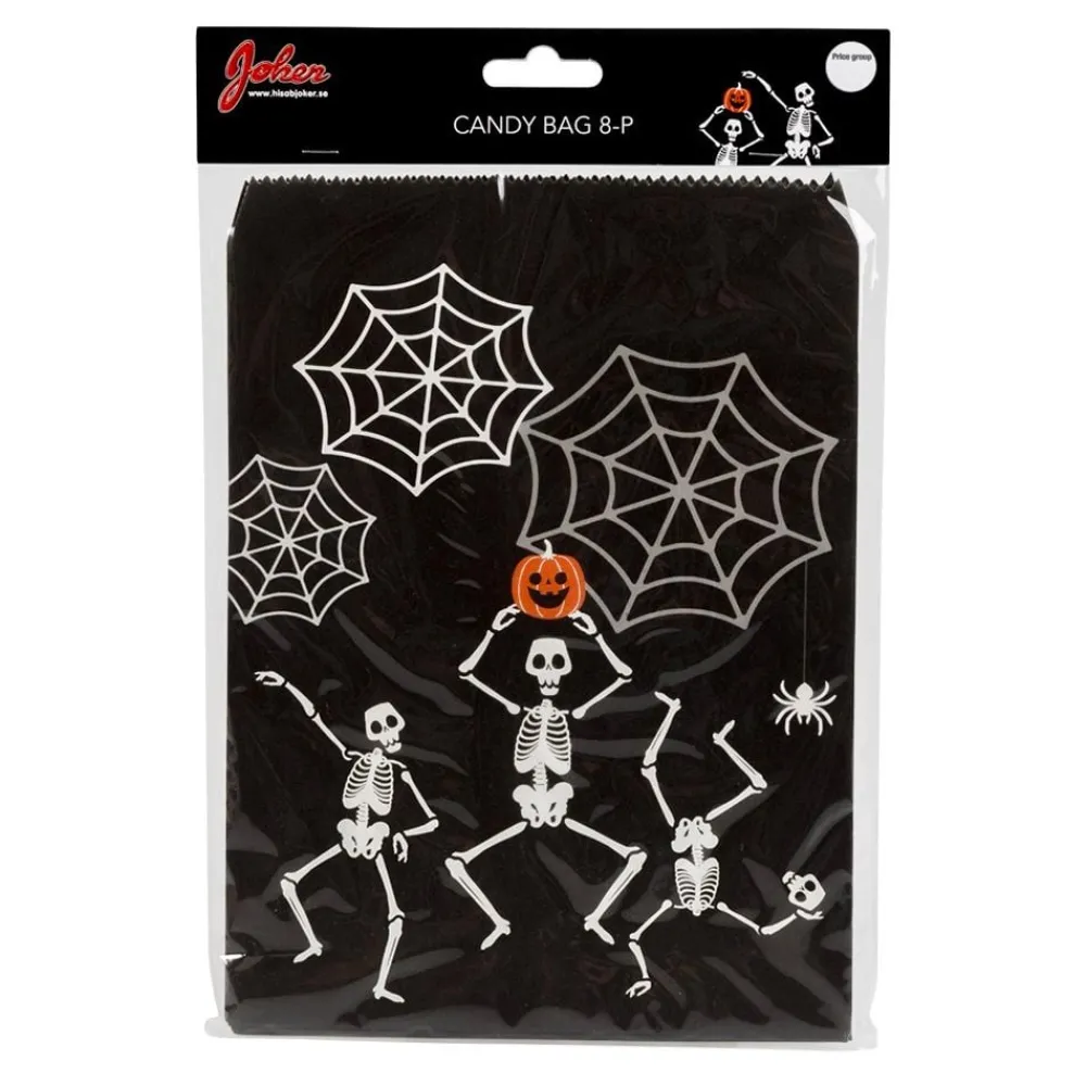 Hisab/Joker Company AB Slikposer Halloween Skelet - Festtilbehør|Slik