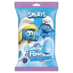 ERT Godis AB Smølferne Candyfloss Blåbær Økonomipakke - Snacks|Slik