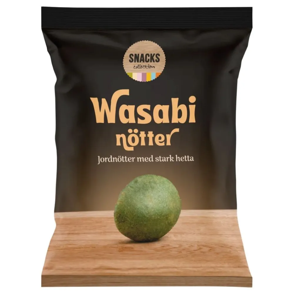 Hultén försäljning AB Snacks Wasabinødder - Snacks|Kolonial