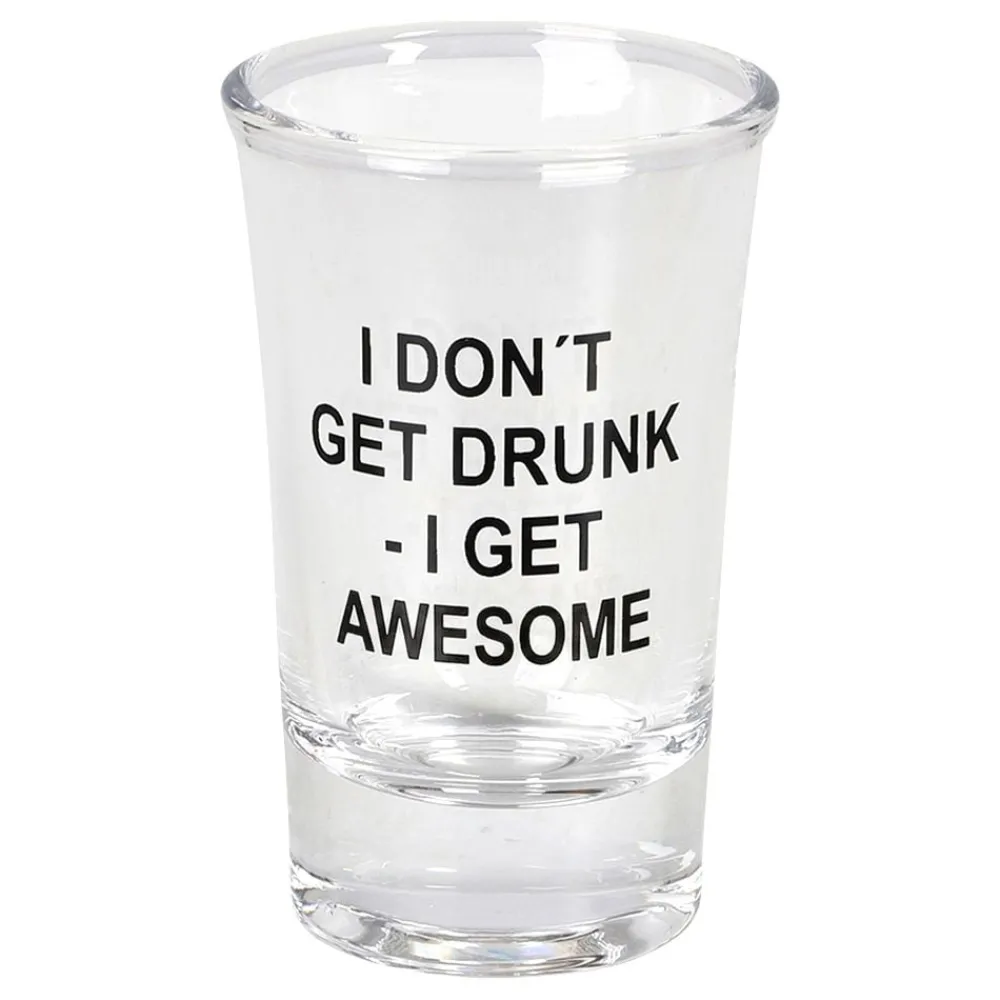 Online Hisab/Joker Company AB Snapseglas I Don't Get Drunk