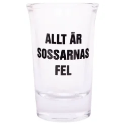 Butterick's AB Snapseglas med Tekst - Drikkeglas
