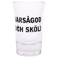 Butterick's AB Snapseglas med Tekst - Drikkeglas