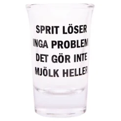 Butterick's AB Snapseglas med Tekst - Drikkeglas