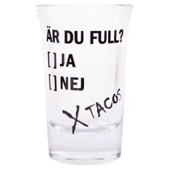 Butterick's AB Snapseglas med Tekst - Drikkeglas