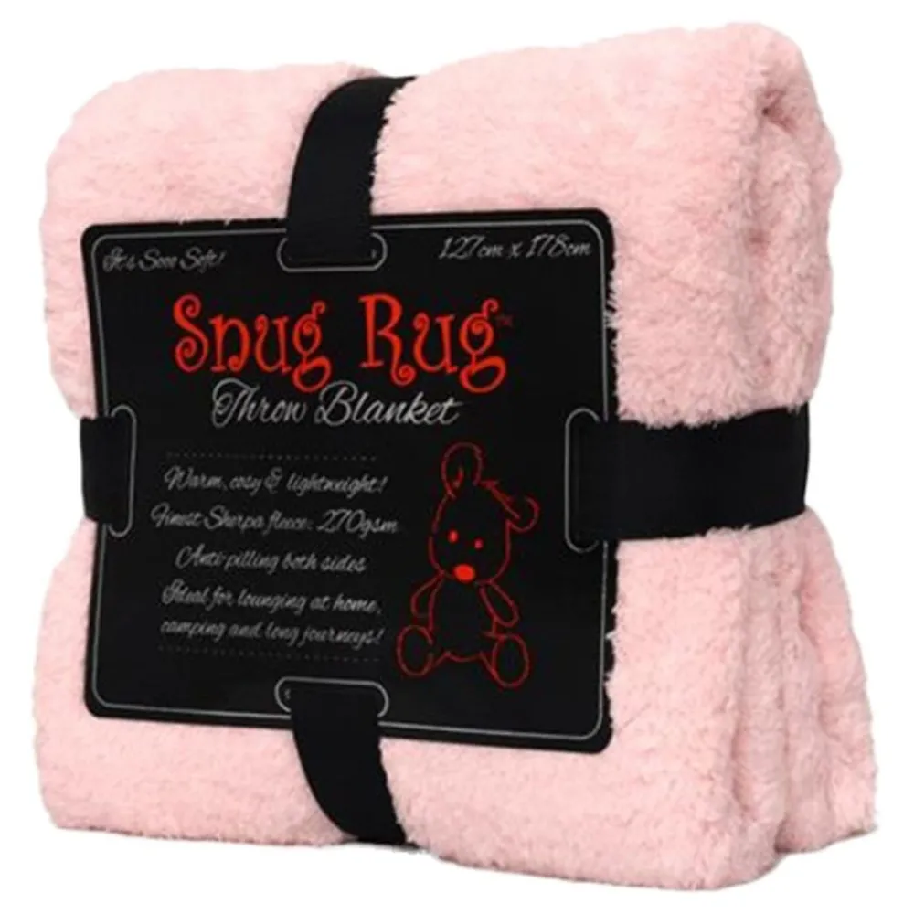CKB Ltd Snug Rug Fleecetæppe - Hjem & Husholdning