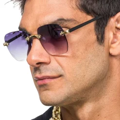 CHAKS Solbriller Tonede Sorte - Tilbehør|Accessories