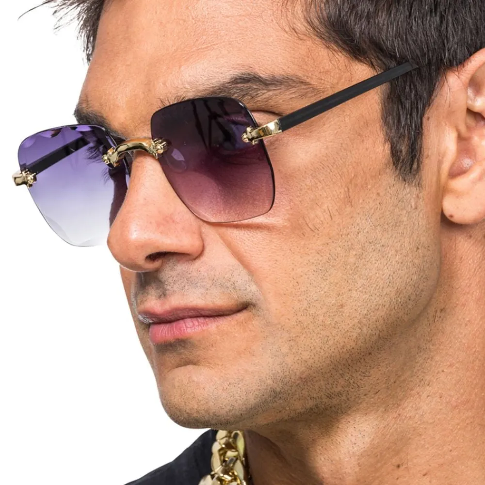 CHAKS Solbriller Tonede Sorte - Tilbehør|Accessories