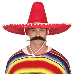 Fiestas Guirca, S.L Sombrero Stor Rød - Hatte