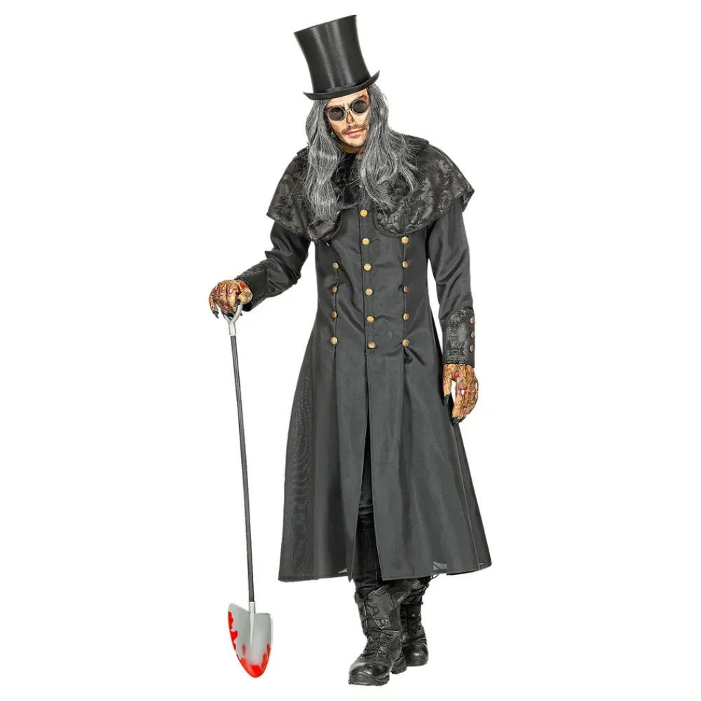 Widmann S.r.l. Sort Frakke Halloweenkostume - Udklædningskostumer|Kostumetema