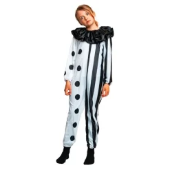 Butterick's AB Sort/Hvid Klovn Børnekostume
