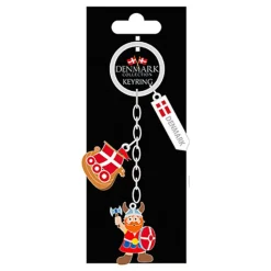 Hisab/Joker Company AB Souvenir Nøglering Denmark Viking - Accessories|Souvenirs