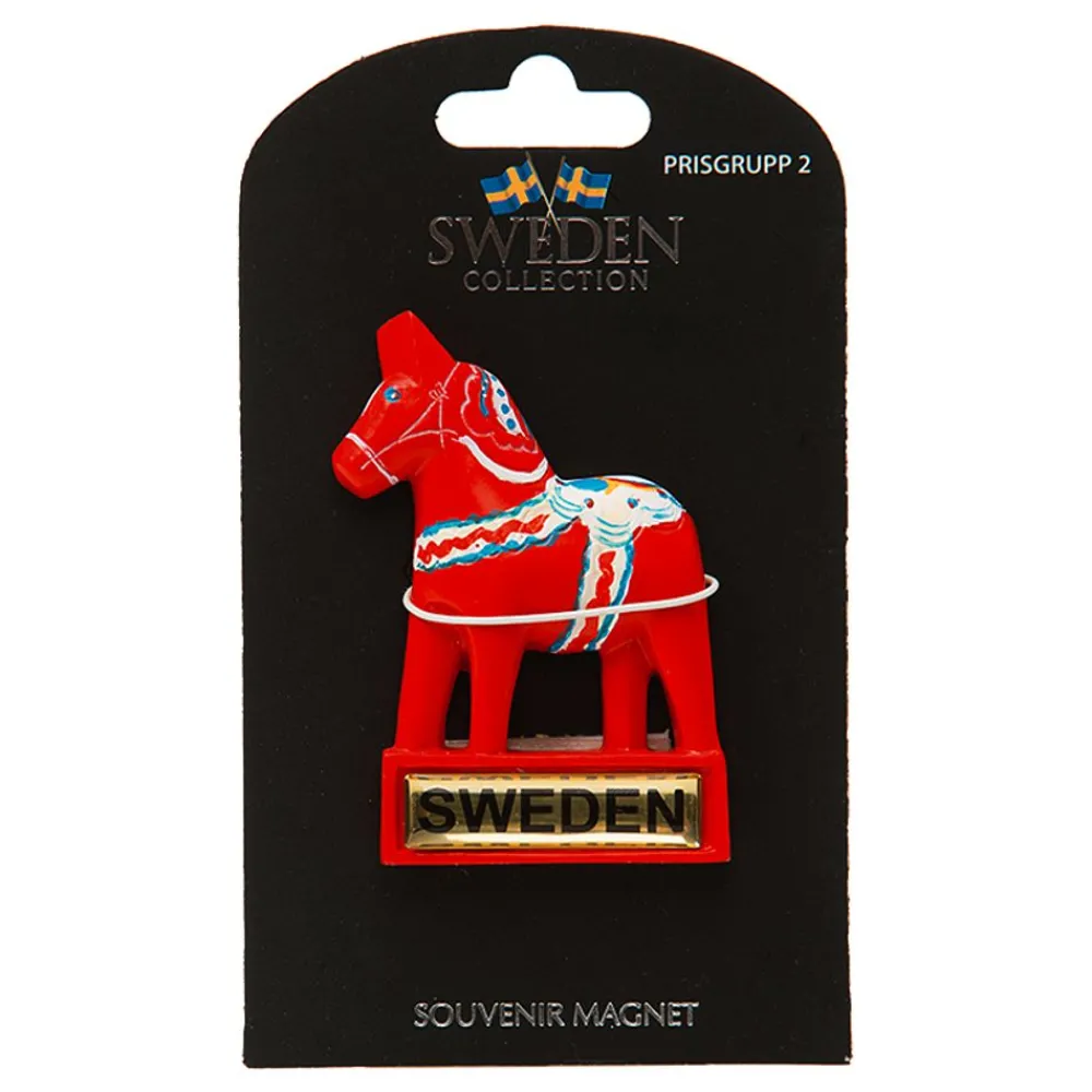 Hisab/Joker Company AB Souvenir Sweden Magnet Dalahest - Souvenirs|Hjem & Husholdning