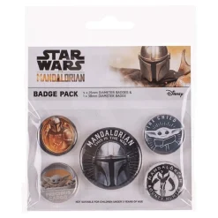 Online Out of the blue KG Star Wars The Mandalorian Badges