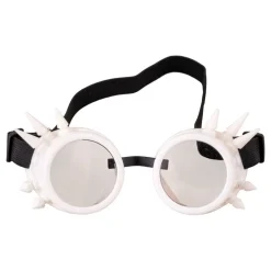 Discount ESPA NV Steampunk Briller med Nitter Hvid