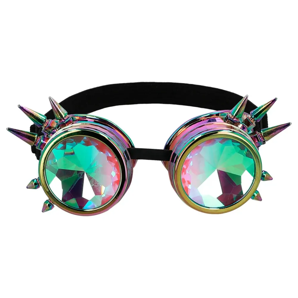 Boland Party Partners B.V. Steampunk Festival Holografiske Briller - Tøj|Accessories