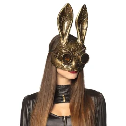 Best Boland Party Partners B.V. Steampunk Kanin Halvmaske