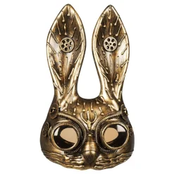 Best Boland Party Partners B.V. Steampunk Kanin Halvmaske