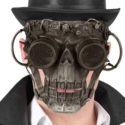 Best Widmann S.r.l. Steampunk Skelet Maske