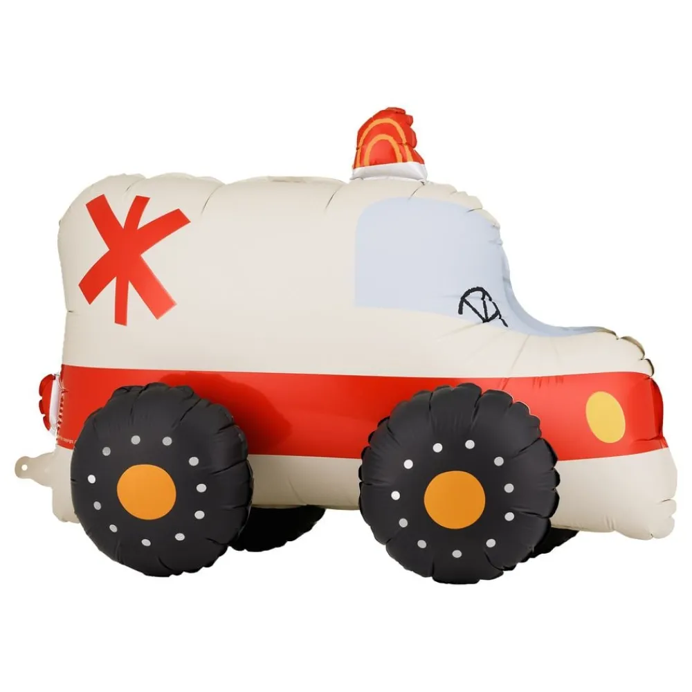 New PartyDeco sp. z o.o. Stående Folieballon Ambulance