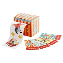 PartyDeco sp. z o.o. Stickers & Billetter Cirkus - Hobby & Fritid