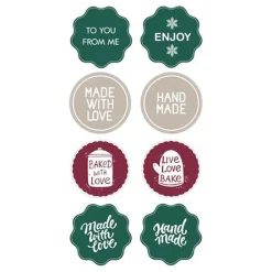 Outlet AB Alrik Hedlund Stickers Jul med Tekst