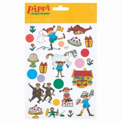 AB Alrik Hedlund Stickers Pippi Langstrømpe - Festtilbehør|Hobby & Fritid