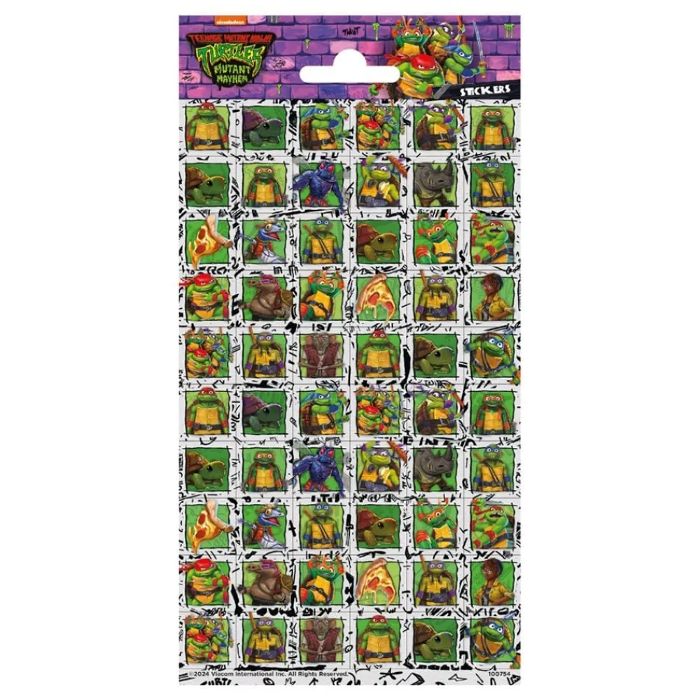 Hisab/Joker Company AB Stickers Teenage Mutant Ninja Turtles - Festtilbehør|Hobby & Fritid