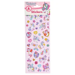 Hisab/Joker Company AB Stickers Unicorn - Festtilbehør|Hobby & Fritid