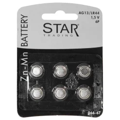 Hot Star Trading AB ST Knapcellebatterier AG13/LR44