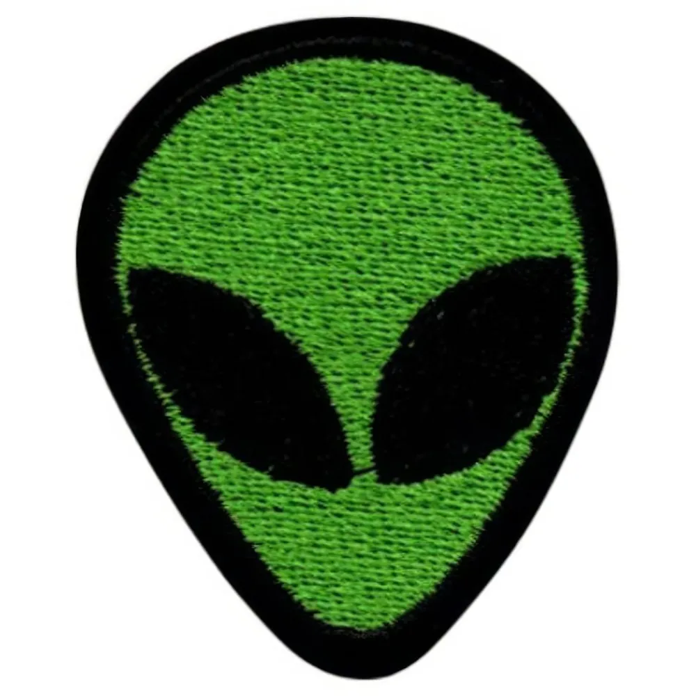 Online Märkbar AB Stofmærke Alien Hoved