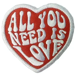 Outlet Partyking AB Stofmærke All You Need Is Love
