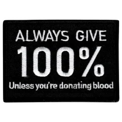 Märkbar AB Stofmærke Always Give 100% - Accessories