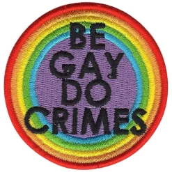 Discount Märkbar AB Stofmærke Be Gay Do Crimes