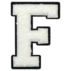 Partyking AB Stofmærke Bogstaver Hvid - Accessories|Hobby & Fritid