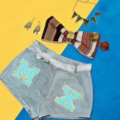 Partyking AB Stofmærke Bogstaver Turkis - Accessories|Hobby & Fritid