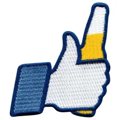 Clearance Märkbar AB Stofmærke FB-Beer