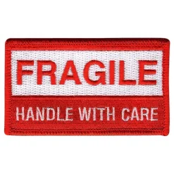 Best Märkbar AB Stofmærke Fragile Handle With Care