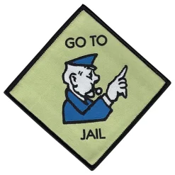Märkbar AB Stofmærke Go To Jail - Accessories