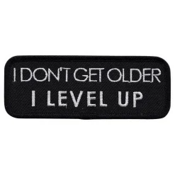 Outlet Märkbar AB Stofmærke I Dont Get Older I Level Up