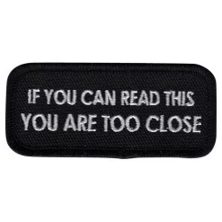 Märkbar AB Stofmærke If You Can Read This You Are Too Close - Accessories