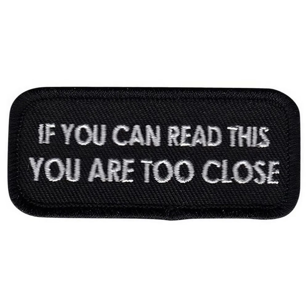 Märkbar AB Stofmærke If You Can Read This You Are Too Close - Accessories