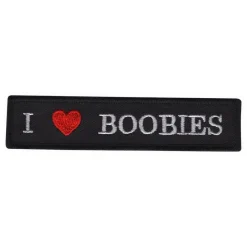 Märkbar AB Stofmærke I Love Boobies - Accessories