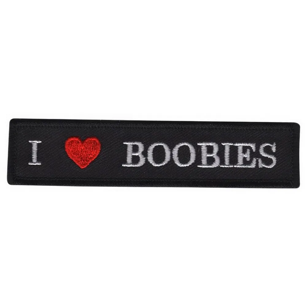 Märkbar AB Stofmærke I Love Boobies - Accessories