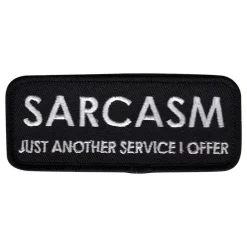 Märkbar AB Stofmærke Sarcasm Just Another Service - Accessories