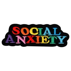 Hot Märkbar AB Stofmærke Social Anxiety