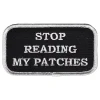 Märkbar AB Stofmærke Stop Reading My Patches