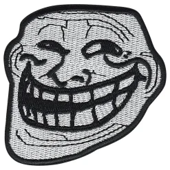 Discount Märkbar AB Stofmærke Trollface