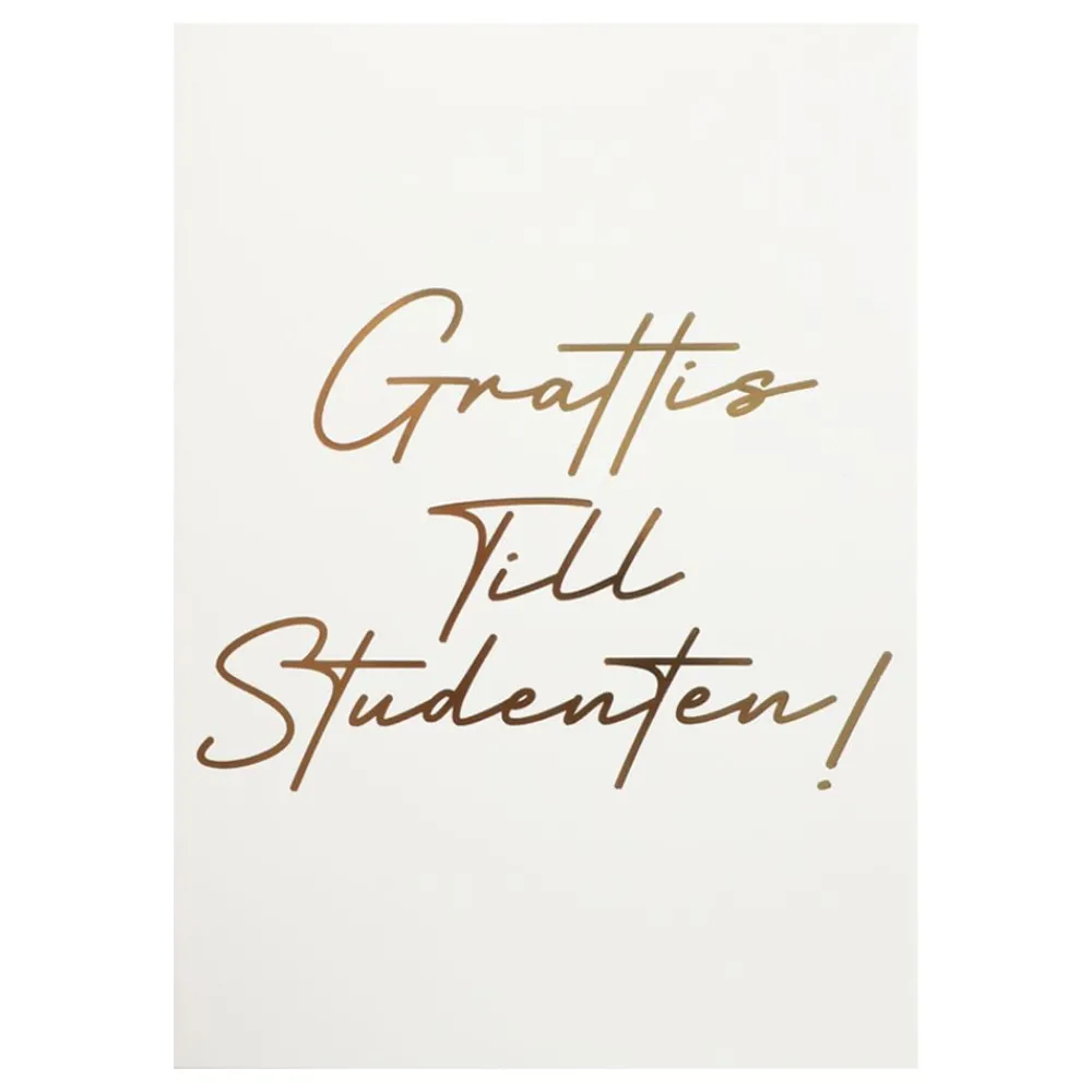 Hisab/Joker Company AB Stort Kort Tillykke Med Studenterhuen - Hilsningskort